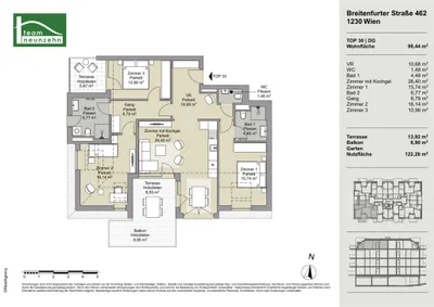 4-Zimmer-Wohnung kaufen in Wien – 99,44 m², € 681.949 – Bild 25 von 25