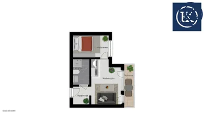 2-Zimmer-Wohnung kaufen in Wien – 39,16 m², € 250.000 – Bild 33 von 34