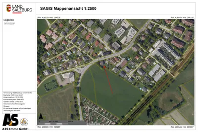 Grundstück kaufen in Salzburg Stadt – 1 243 m², € 1.590.000 – Bild 2 von 2