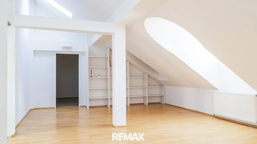 Penthousewohnung mit exklusivem Liftzugang, Dachterrasse und Gartenmitbenützung in Altpenzing, Wien