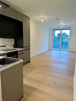 Exklusive Wohnung im Projekt Grünblick: 2 Zimmer mit Loggia (Deckenkühlung, Concierge, Fitnessraum, Infinity-Outdoor-Pool, Sauna, Dining Raum, Urban Gardening), direkt beim U2-Stadion, provisionsfrei – Bild 2
