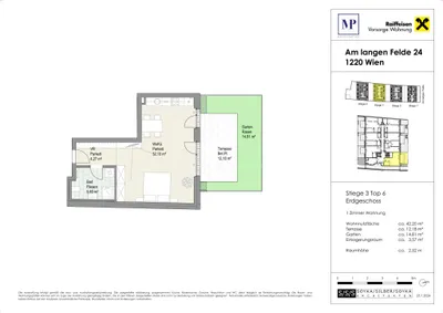 Immobilie kaufen in Wien – 42,2 m², € 281.000 – Bild 16 von 16