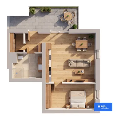 2-Zimmer-Wohnung kaufen in Wolfsberg – 60,34 m², € 285.000 – Bild 4 von 4