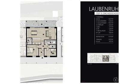 3-Zimmer-Wohnung mieten in Innsbruck – 91,87 m², € 2.490 – Bild 11 von 11