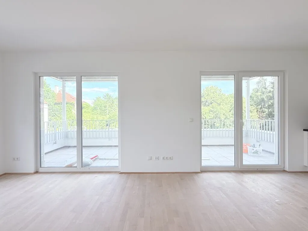 Traumhafte Dreizimmerwohnung mit großem Balkon und Garagenplatz in Oberlaa - Ansicht 2