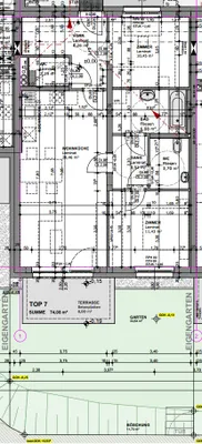 3-Zimmer-Wohnung mieten in Krems Land – 74,08 m², € 816 – Bild 2 von 4