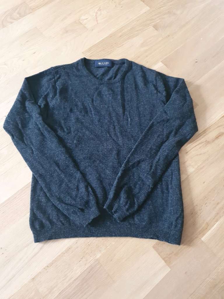 Sand 100% Wolle Pullover 152