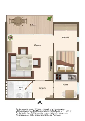 2-Zimmer-Wohnung kaufen in Innsbruck-Land – 37 m², € 225.000 – Bild 9 von 9