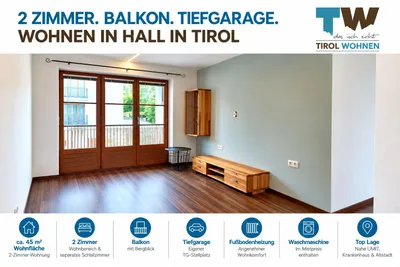 Wohnung mieten in Innsbruck-Land – 45 m² – Bild 1 von 5