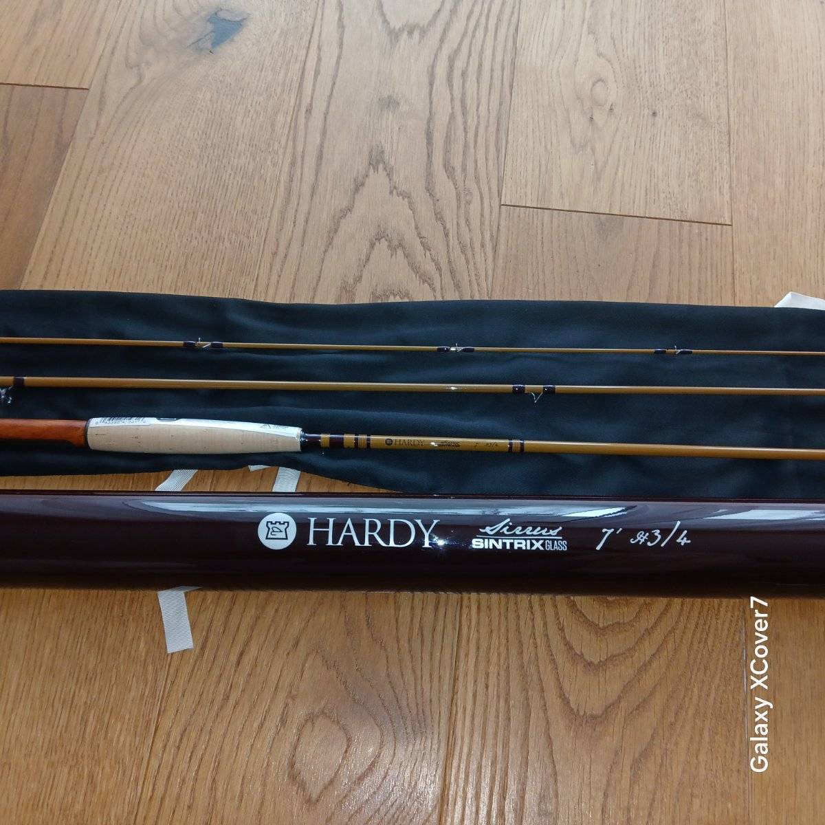Hardy Sirrus Sintrix Glass 7ft #3/4 + Sage 4230, € 550,- (4192