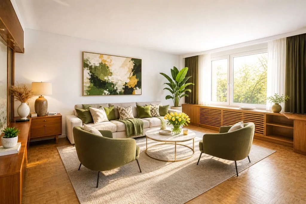 GRÜNOASE in SIEVERING | 3 Zimmer | ca. 94 m² gew. NFL | Hofruhelage | Gartennutzung - Ansicht 2