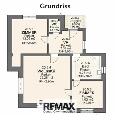 3-Zimmer-Wohnung kaufen in Krems an der Donau – 62 m², € 299.000 – Bild 9 von 11