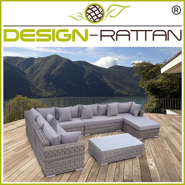 Rattan Lounge "DENPASAR" by DesignRattan® BALI Exklusiv