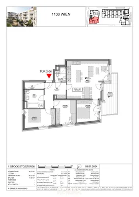 4-Zimmer-Wohnung kaufen in Wien – 90,33 m², € 849.000 – Bild 4 von 4