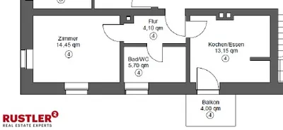2-Zimmer-Wohnung kaufen in Klagenfurt Land – 37,66 m², € 139.000 – Bild 10 von 10