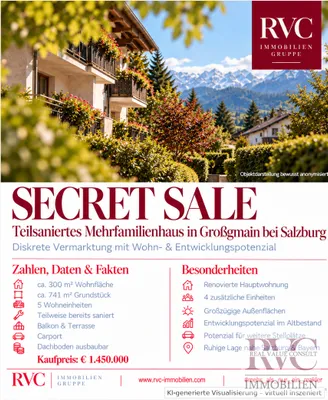 Haus kaufen in Salzburg-Umgebung – 300 m², € 1.450.000 – Bild 1 von 3