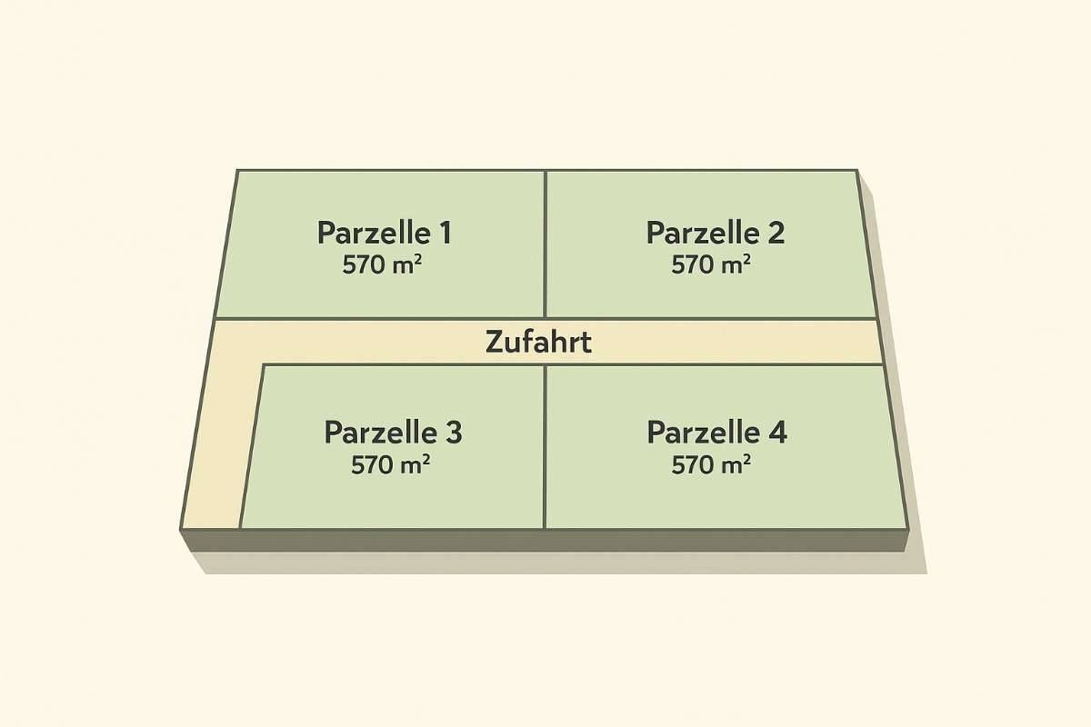 Idyllisch & stadtnah: Vier traumhafte Bauparzellen mit je 570 m² in Graz-Stiftingtal, Graz