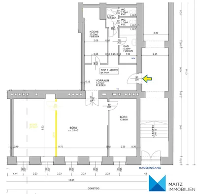 3-Zimmer-Gewerbeimmobilie mieten in Wien – 95 m², € 1.267 – Bild 26 von 27