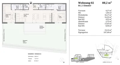 3-Zimmer-Wohnung kaufen in Mödling – 88,23 m², € 616.400 – Bild 7 von 7