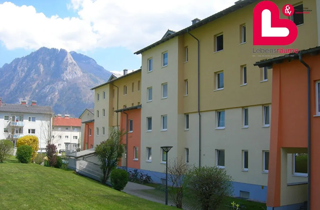 Schöne 3-Zimmer Wohnung in Ebensee mit Loggia und TG-Abstellplatz (OHNE LIFT) - Ansicht 2