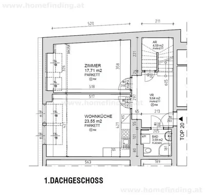4-Zimmer-Wohnung mieten in Wien – 100,24 m², € 2.093 – Bild 17 von 19