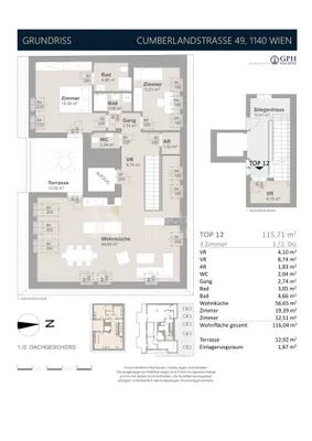 3-Zimmer-Wohnung kaufen in Wien – 115,71 m², € 898.000 – Bild 27 von 27