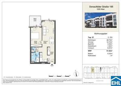 Immobilie kaufen in Wien – 51,51 m², € 272.090 – Bild 6 von 6