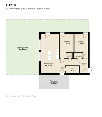 3-Zimmer-Wohnung kaufen in Villach Land – 70,43 m², € 499.000 – Bild 26 von 26