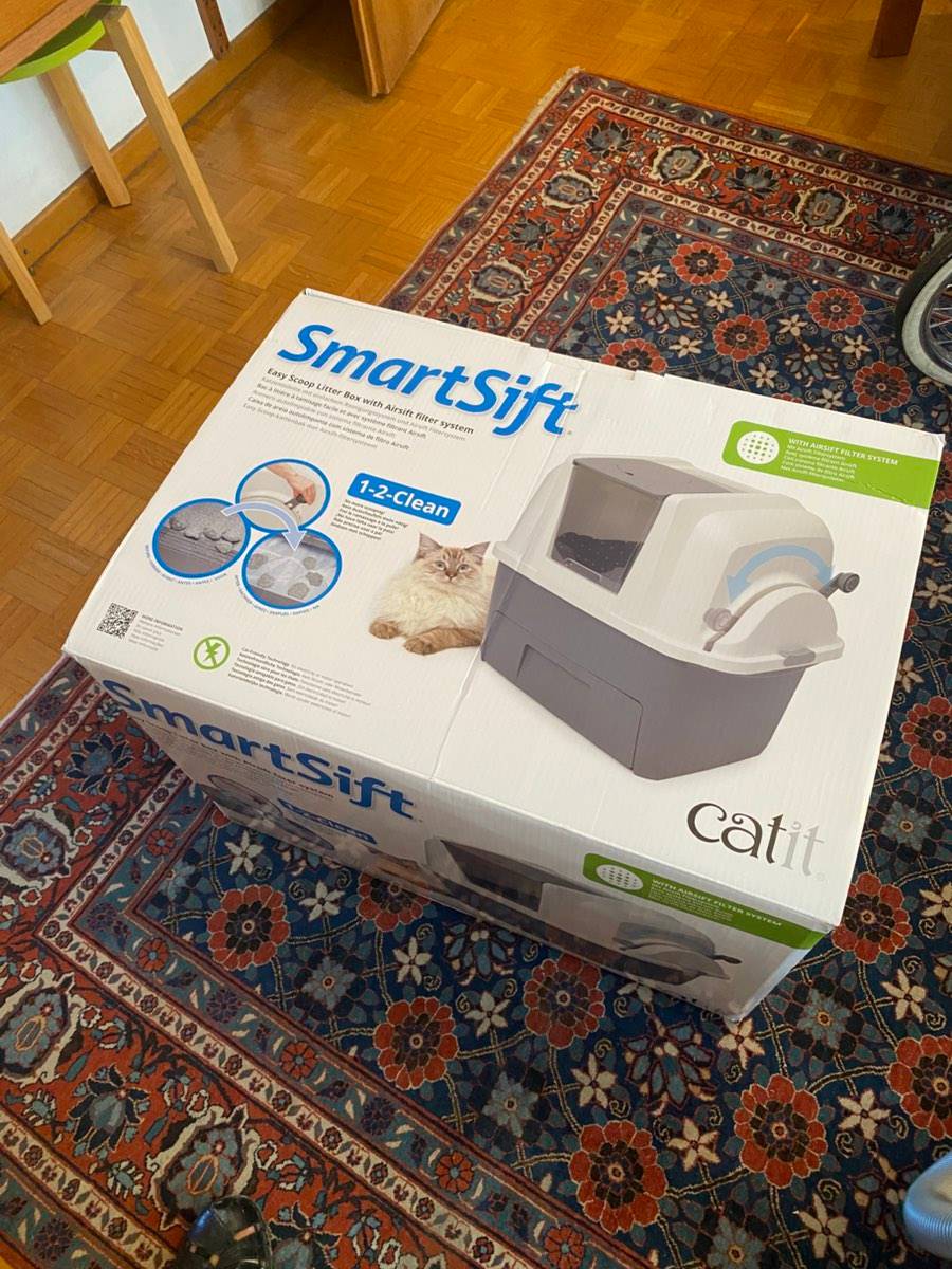 Catit Smart Sift Selbstreinigende Katzentoilette - NEU, OVP,  75,- (1030  Wien) - willhaben