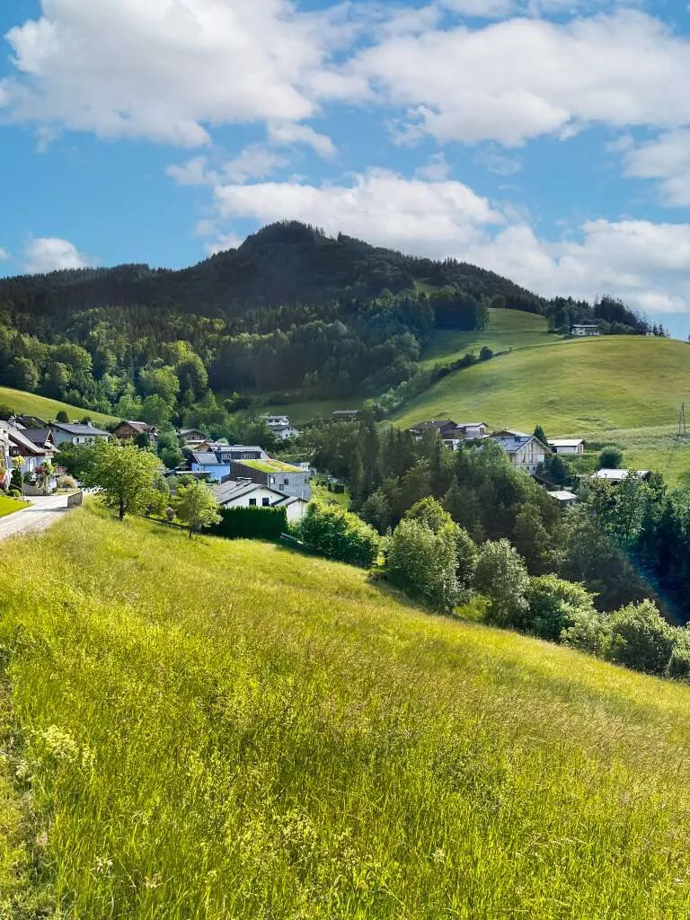 Hallein: Baugrundstück mit Panoramablick in Bad Dürrnberg zu verkaufen - Ansicht 2