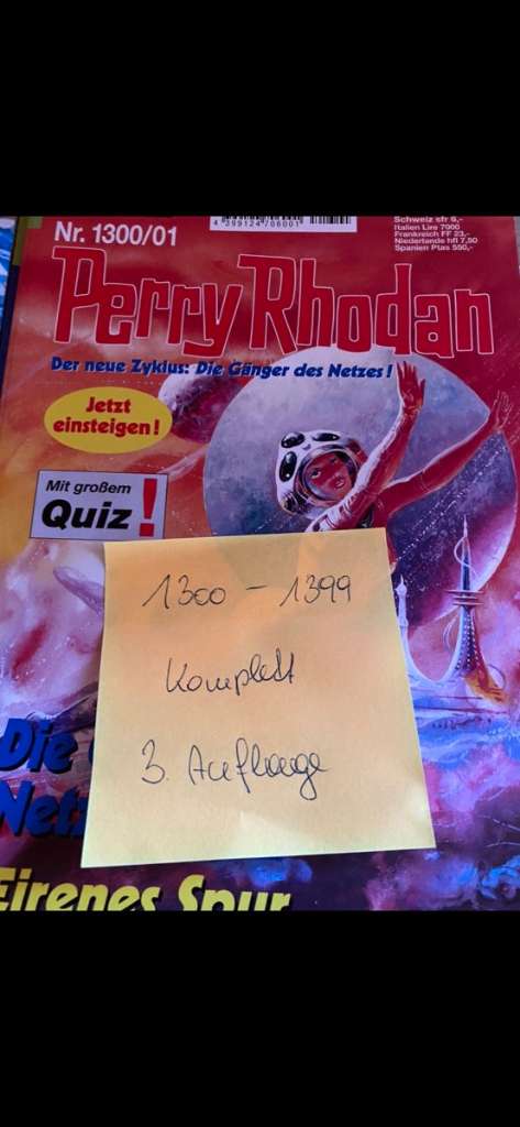 Perry Rhodan Silberbände Sammlung cheapest 1-119 (7. Auflage)