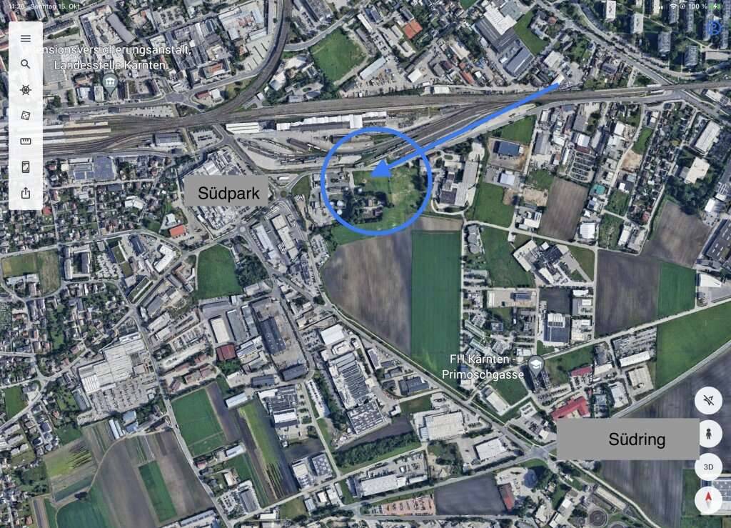Gewerbliches Grundstück in Klagenfurt - Ansicht 2
