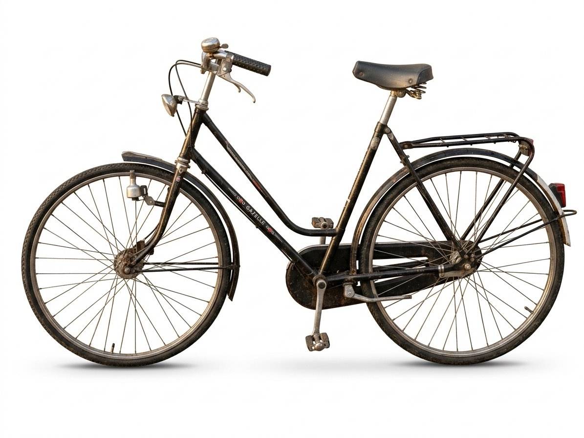 Gazelle Damen-Fahrrad im klassischen Rahmendesign - Authentisches  Zeitzeugnis niederlndischer Fahrradbaukunst (ca. Mitte des 20.  Jahrhunderts),  120,- (1030 Wien) - willhaben