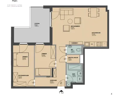 3-Zimmer-Wohnung mieten in Wien – 92,69 m², € 1.769 – Bild 11 von 11