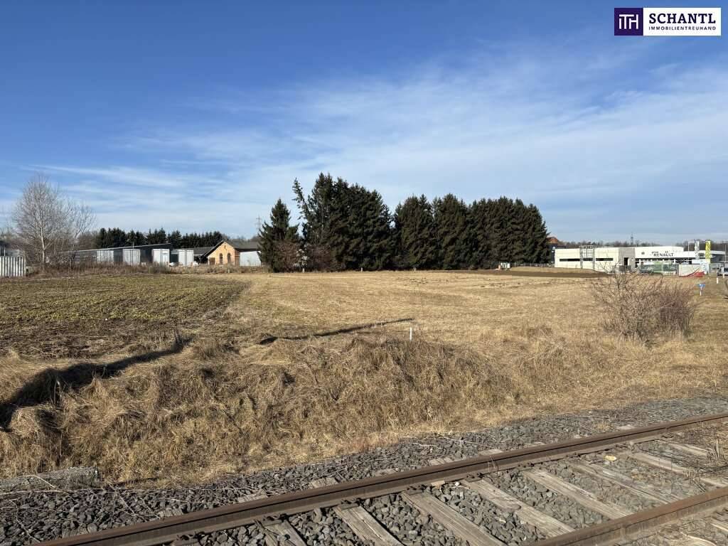 ++ INDUSTRIEGRUNDSTÜCK ++ AREA SÜD KORALMBAHN ++ GEWERBEPARK WEITENDORF mit BAHNANSCHLUSS ++ GFL ca. 10.000 m² ++ TEILBAR ++ BD A - I1 0,2 - 1,0 - Ansicht 2