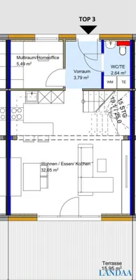 5-Zimmer-Haus kaufen in Krems Land – 83,58 m², € 340.000 – Bild 13 von 14