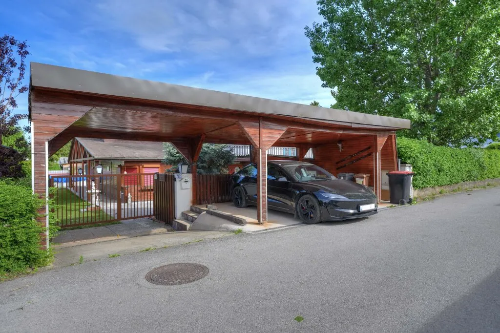 ** Urlaub zu Hause - Nur ca. 100 Meter vom Neufelder See entfernt - charmantes Haus auf Pachtgrund + Pool, Sauna & Gästezimmer ** - Widok 3