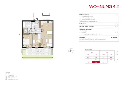 3-Zimmer-Wohnung kaufen in Graz – 66 m², € 310.034 – Bild 4 von 12
