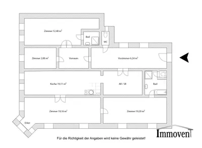 3-Zimmer-Wohnung mieten in Wien – 110 m², € 1.590 – Bild 17 von 17