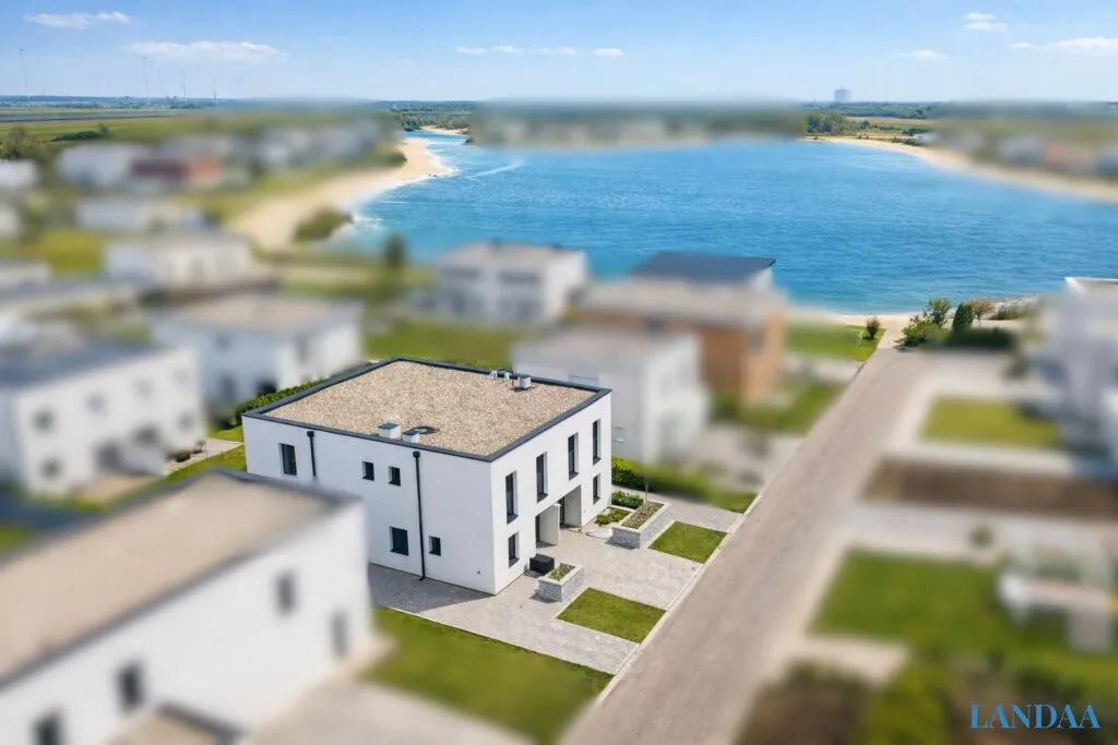 +EINZIGARTIG+ Wohnen am See: Schlüsselfertige 4-Zimmer-Doppelhaushälfte in Parndorf!, Parndorf