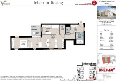 3-Zimmer-Wohnung kaufen in Wien – 68,37 m², € 318.000 – Bild 12 von 12