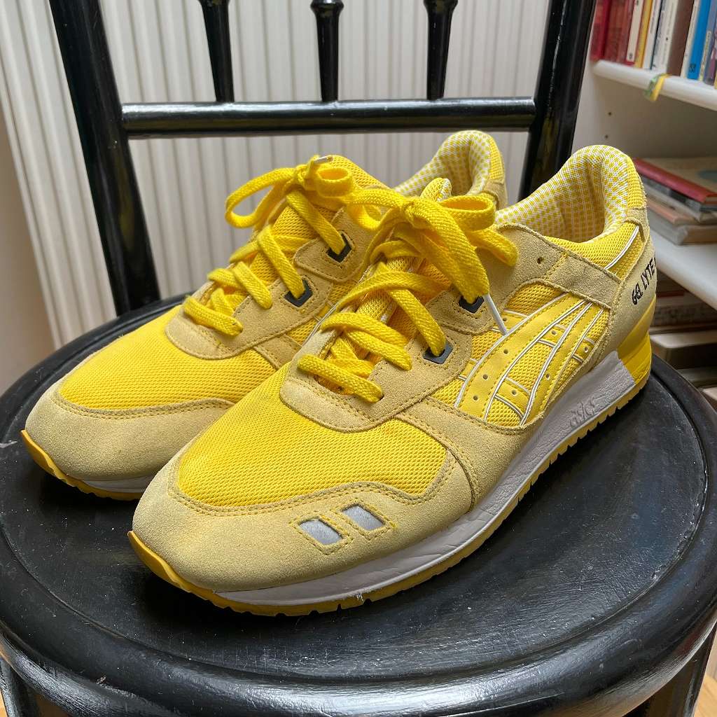 Asics gel lyte 3 cmyk yellow best sale