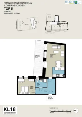 2-Zimmer-Wohnung mieten in Sankt Pölten – 70,68 m², € 1.096 – Bild 13 von 15