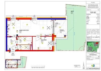 2-Zimmer-Wohnung kaufen in Grieskirchen – 57,24 m², € 259.930 – Bild 3 von 3