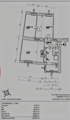 2-Zimmer-Wohnung mieten in Wien – 60 m², € 653 – Bild 19 von 19
