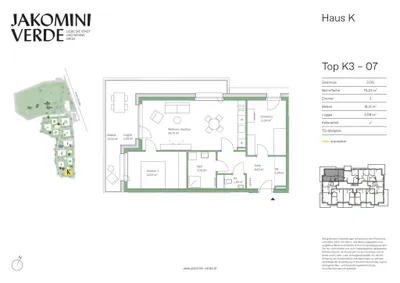 3-Zimmer-Wohnung kaufen in Graz – 70 m², € 355.000 – Bild 14 von 14