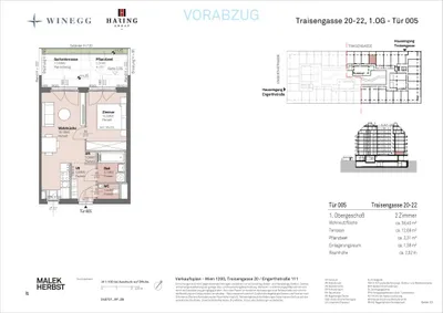 2-Zimmer-Wohnung kaufen in Wien – 38,4 m², € 228.400 – Bild 13 von 13
