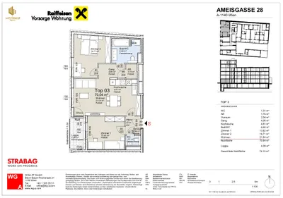 3-Zimmer-Wohnung kaufen in Wien – 70,04 m², € 480.750 – Bild 11 von 12