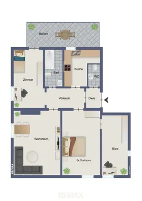 4-Zimmer-Wohnung mieten in Graz – 101 m², € 1.286 – Bild 10 von 10