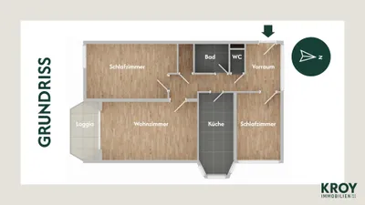 3-Zimmer-Wohnung kaufen in Salzburg Stadt – 80 m², € 365.000 – Bild 27 von 28